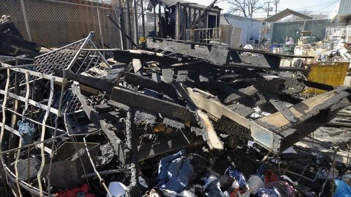 
A Feb. 12 fire destroyed more than 50 percent of the GRACE donation warehouse in Grapevine. Zacharia Benali, 22, of Grapevine, was sentenced on Friday to five years probation for setting the blaze, but he was jail on a new drug charge.
