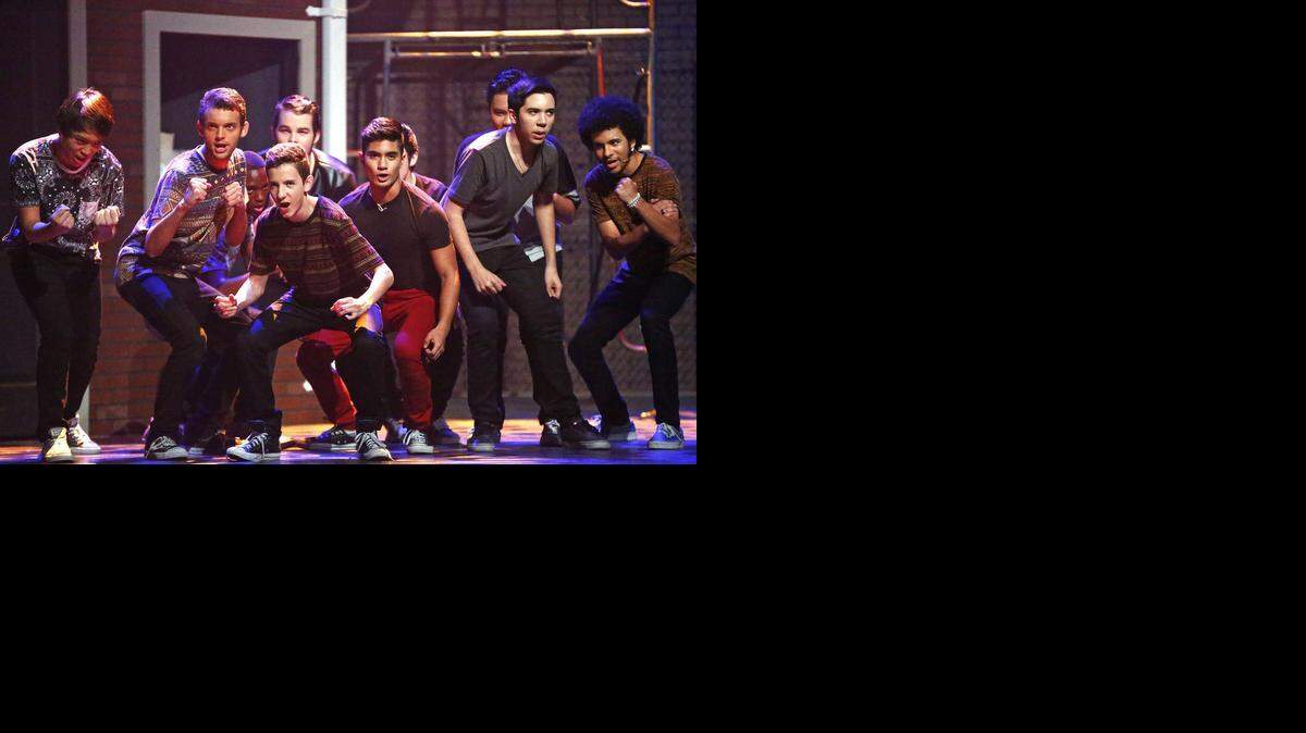 
Theatre students at Timber Creek High School get into character during a dress rehearsal performance of West Side Story in early December.
