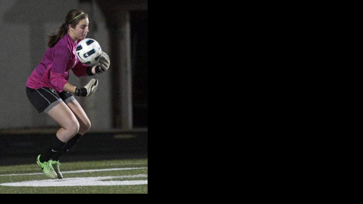 
Carroll goalkeeper Jamie Phelps has become the program’s all-time leader in clean sheets.
