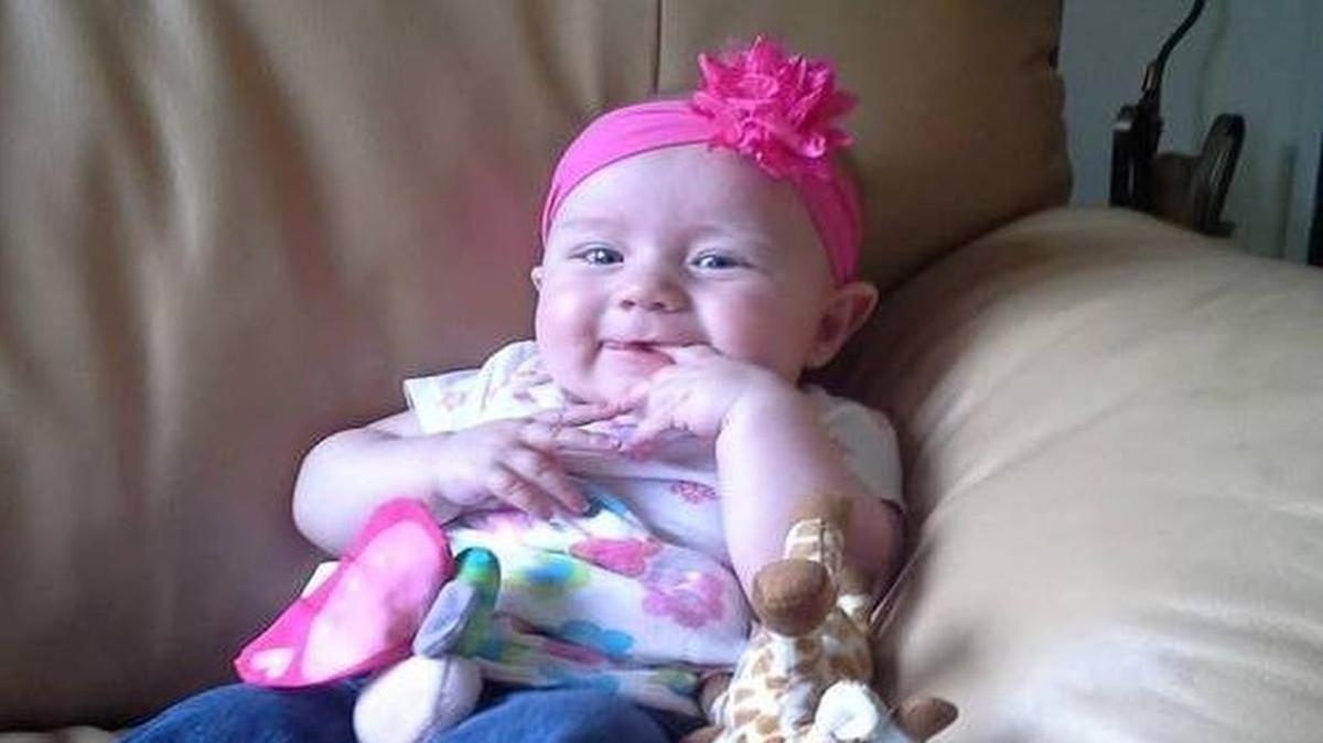 Presley Lindsay, 7 months, died Wednesday. Her mother’s boyfriend was in jail on Thursday, Feb. 18, 2016.