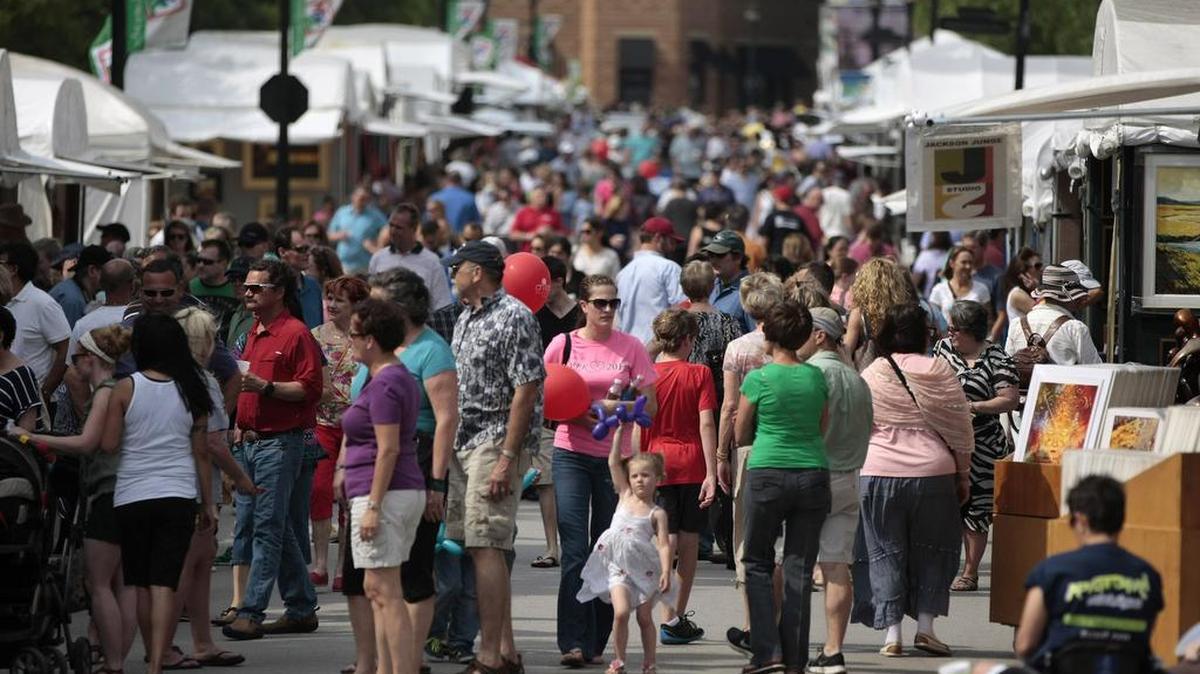 There should be plenty of people at this weekend’s Art in the Square in Southlake’s Town Square.