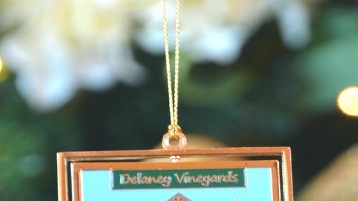 Delaney Vineyards & Winery ornament.