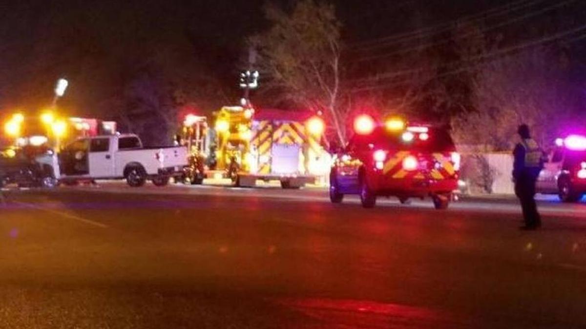 One person was killed in a crash in North Richland Hills on Tuesday night.