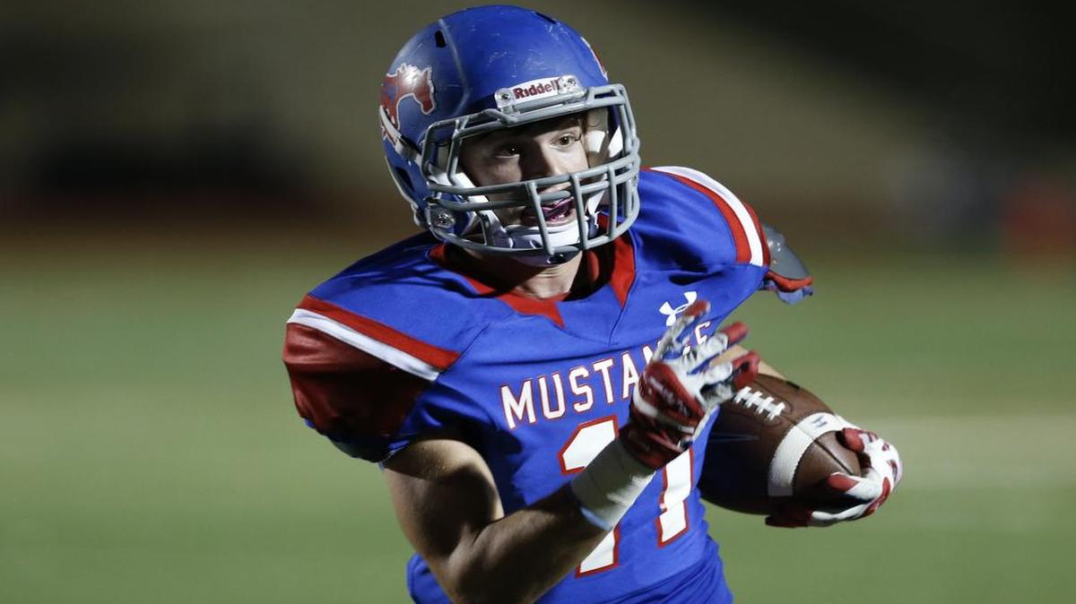 Grapevine running back Zach Wolf should be a major component of the Mustangs offense this season.