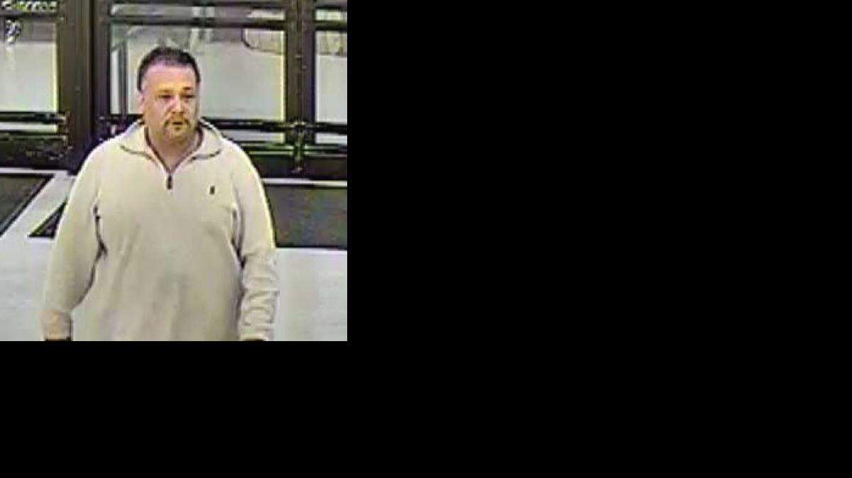 
Flower Mound police are searching for this man who they believe is responsible for a series of car burglaries at fitness centers in Southlake, Colleyville, Highland Village and Flower Mound. The man is targeting female customers who leave their purses in their vehicles. The photograph is from a security surveillance camera at a store where the suspect went after stealing a purse with credit cards in it.
