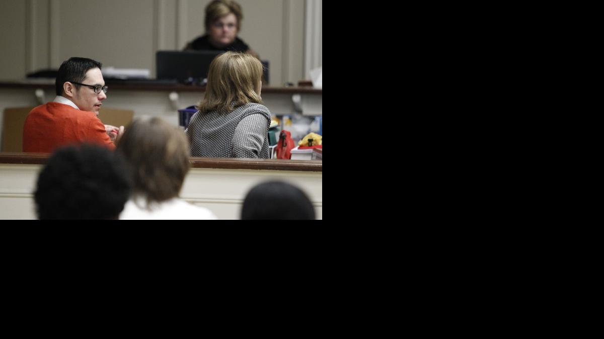 
Gabriel Armandariz, and his attorney Terri Moore during his trial on Friday. He was later convicted of capital murder.
