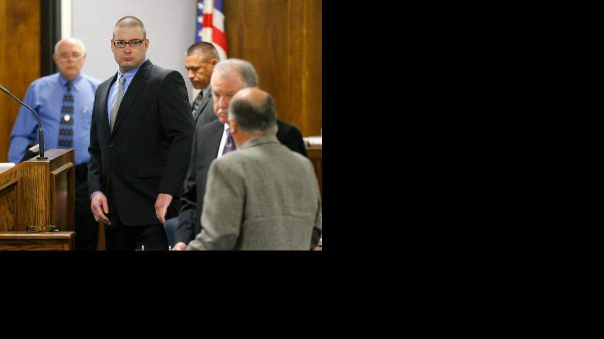 
Former Marine Cpl. Eddie Ray Routh appears in court on opening day of his capital murder trial at the Erath County Donald R. Jones Justice Center in Stephenville, Texas, Wednesday, Feb. 11, 2015.
