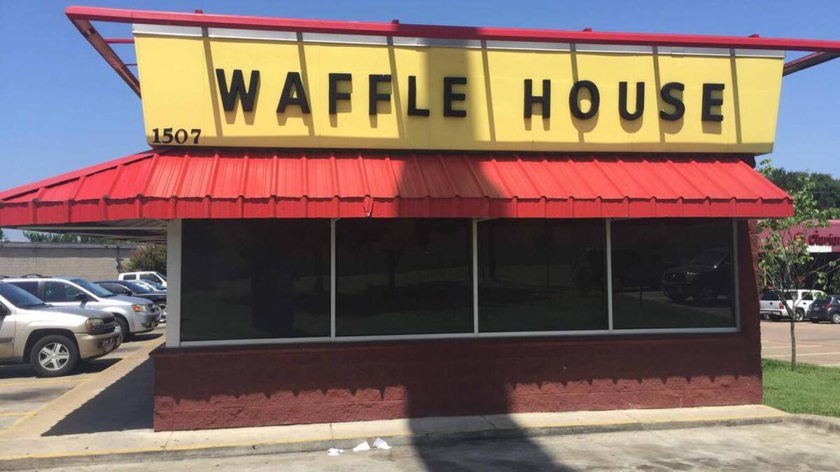 A Waffle House in DeSoto.