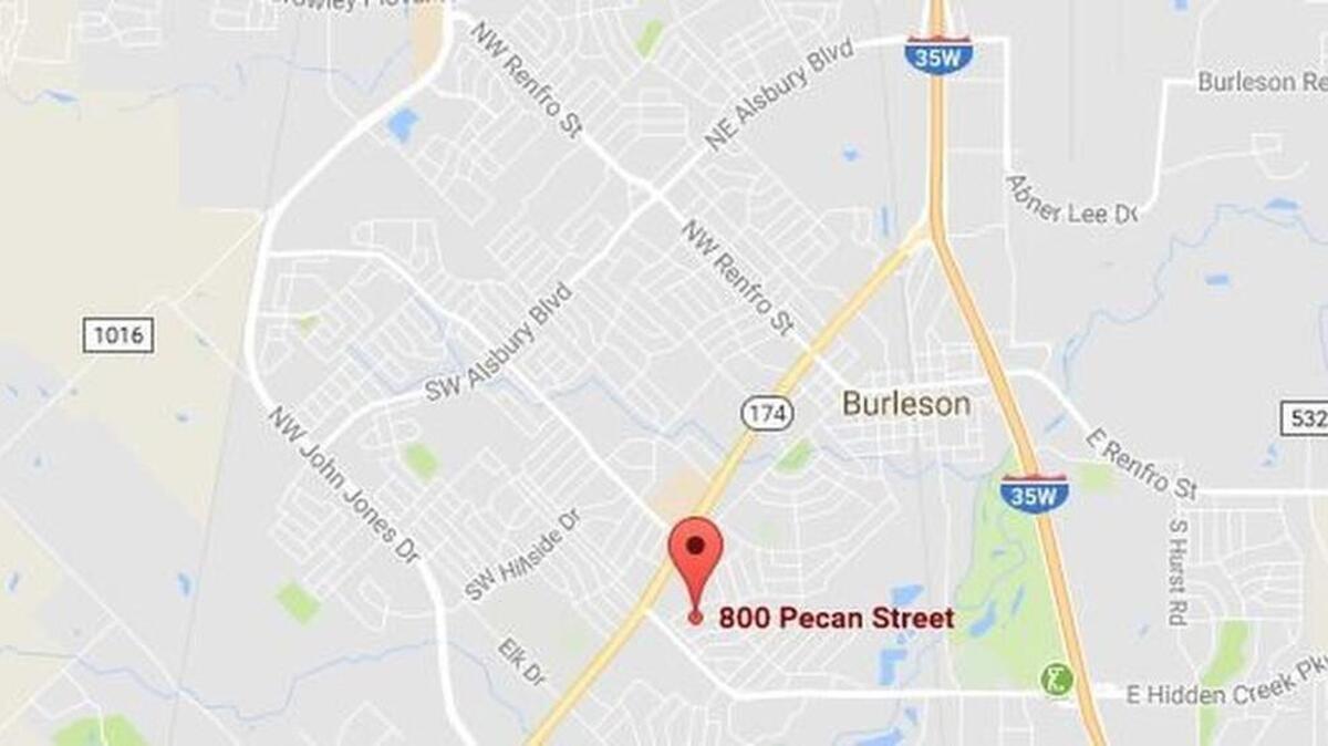 An officer-involved shooting happened in the 800 block of Pecan Street in Burleson on Friday, police said.