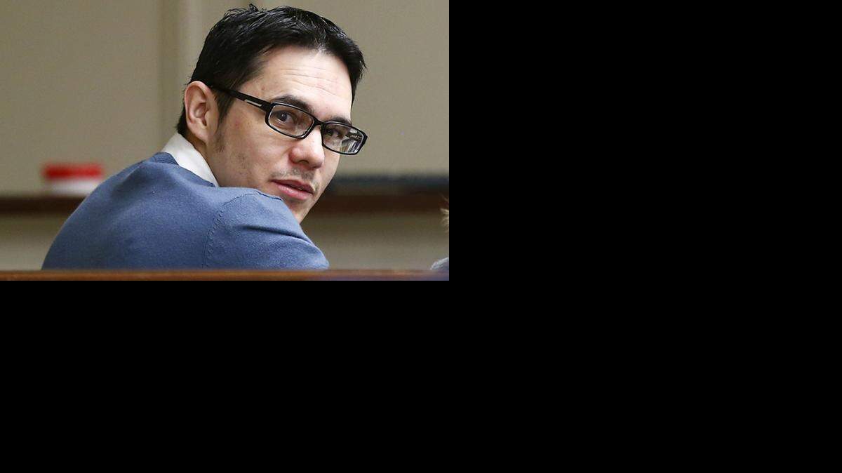 
Convicted murderer Gabriel Armandariz, found guilty of killing his two young sons, waited in a downtown Fort Worth courtroom as a jury deliberated his fate Wednesday, March 11, 2015. 
