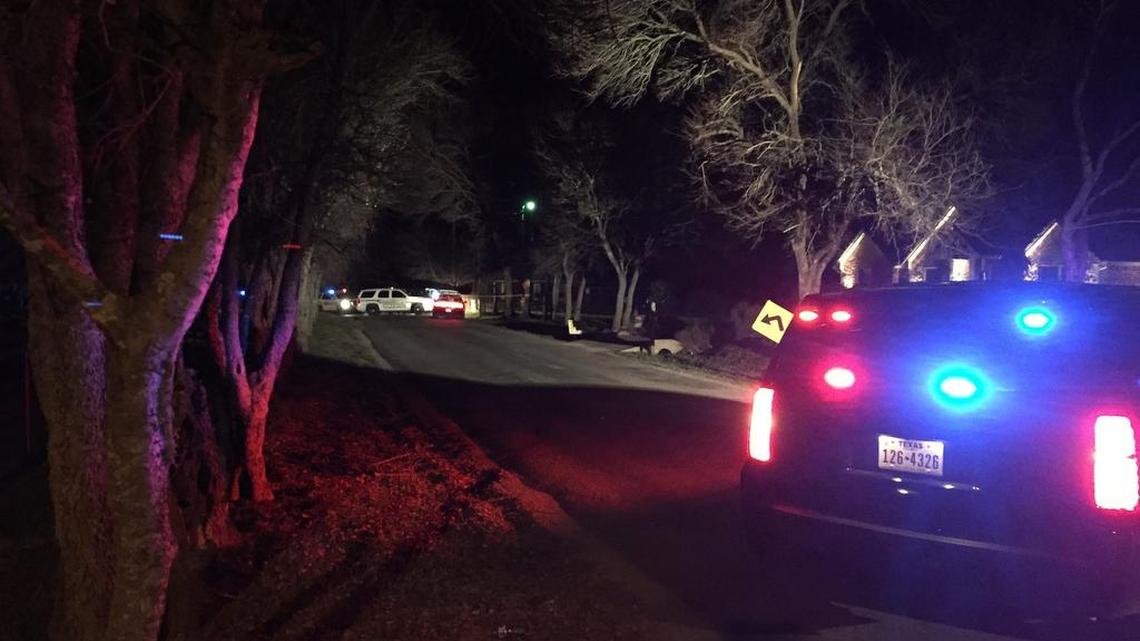 A man was shot by authorities after leading Johnson County sheriff’s deputies on a vehicle pursuit early Monday morning, WFAA reported.