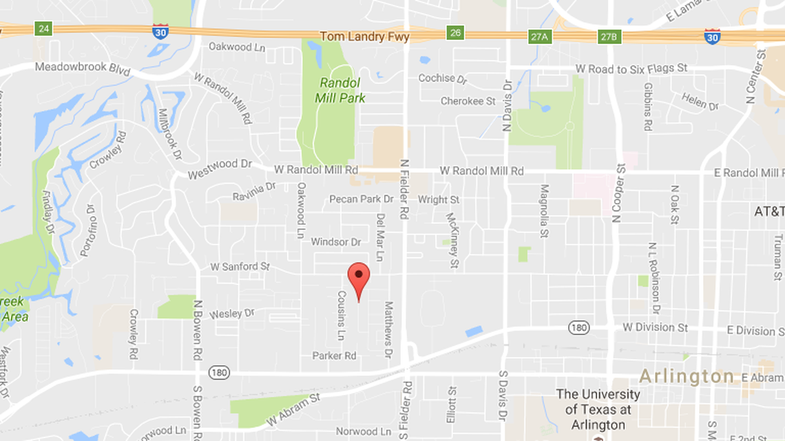 A teenager was wounded during a shooting Wednesday night outside an Arlington home.