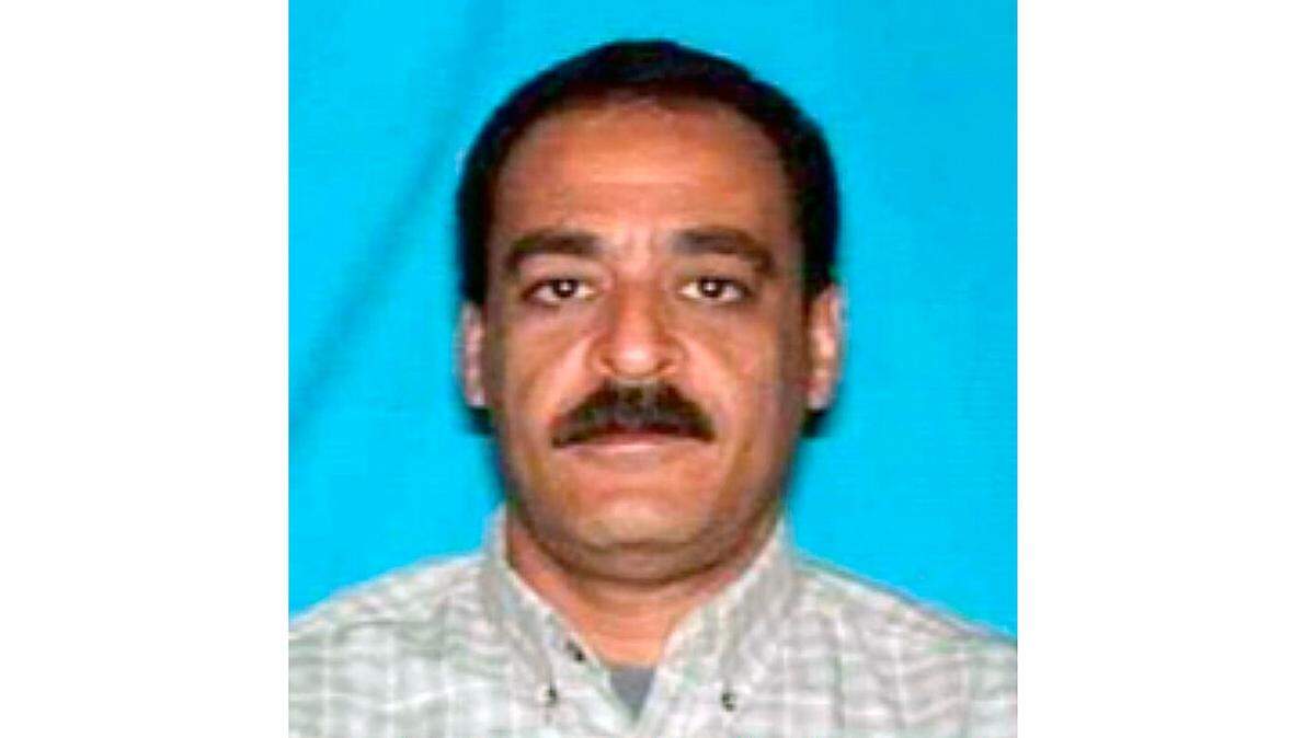 FILE - This undated file photo provided by the Irving (Texas) Police Department shows Yaser Abdel Said. Said, who evaded arrest for over 12 years after being accused of fatally shooting his two teen daughters in a taxi parked near a Dallas-area hotel is on trial this week.