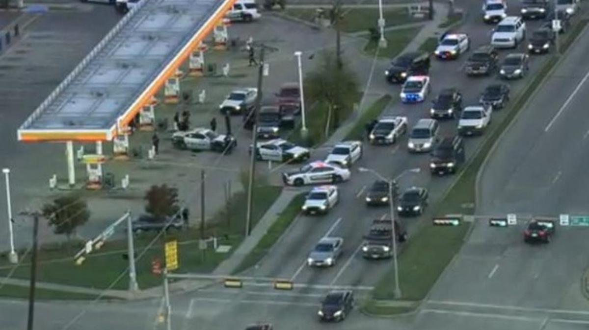 An Arlington officer was shot in Dallas during an undercover operation, according to reports.