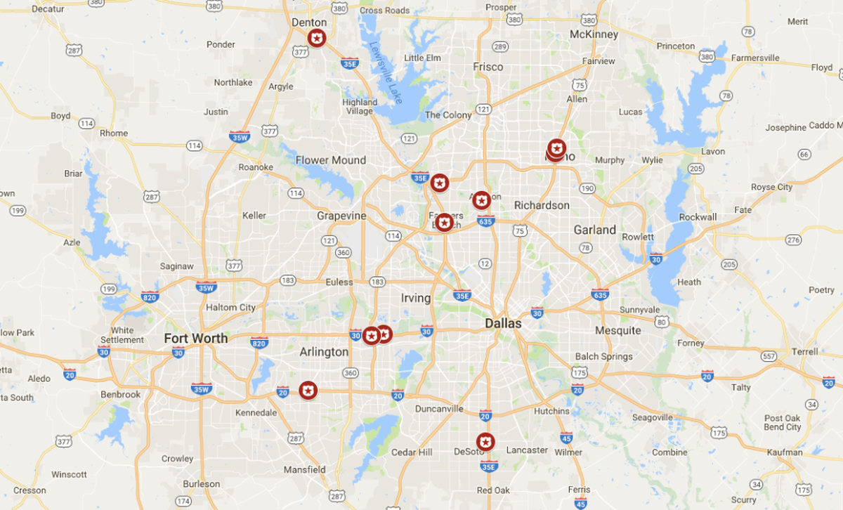 A federal grand jury has indicted nine men for committing violent robberies across North Texas. They targeted motels and hotels, according to a Justice Department press release.
