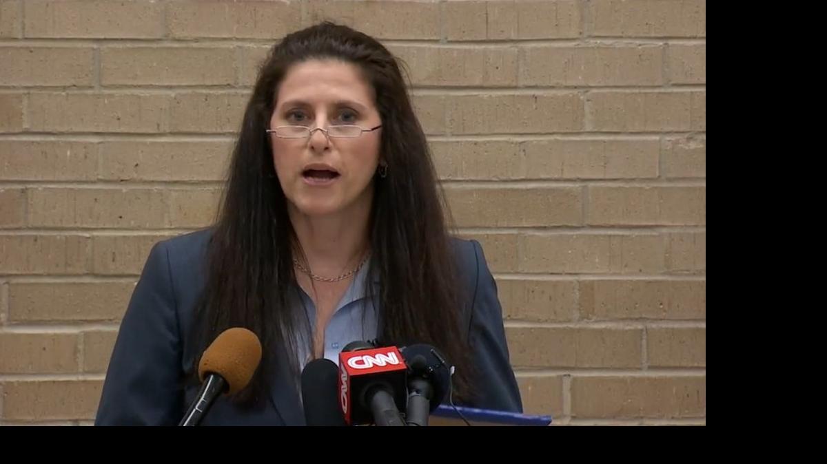 
Jane Bishkin of Dallas, the attorney representing McKinney Officer David Casebolt, speaks to the media about the case on Wednesday.
