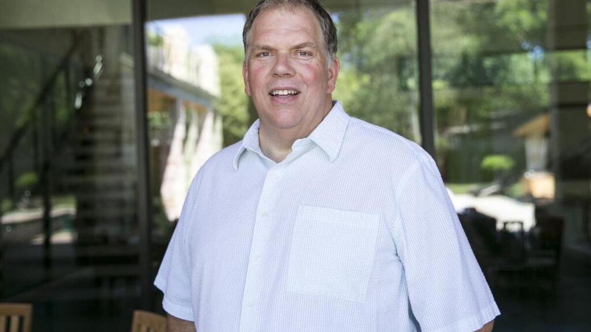 Kent Rathbun at his home in Dallas last summer.