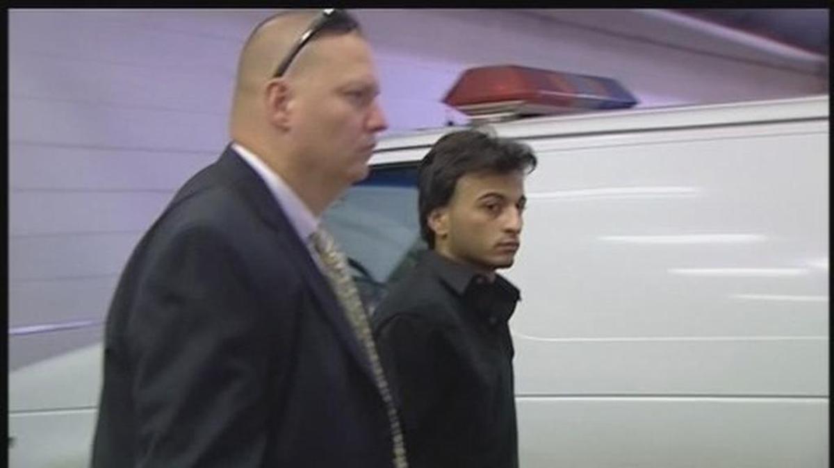 Hosam Smadi after his arrest in 2009