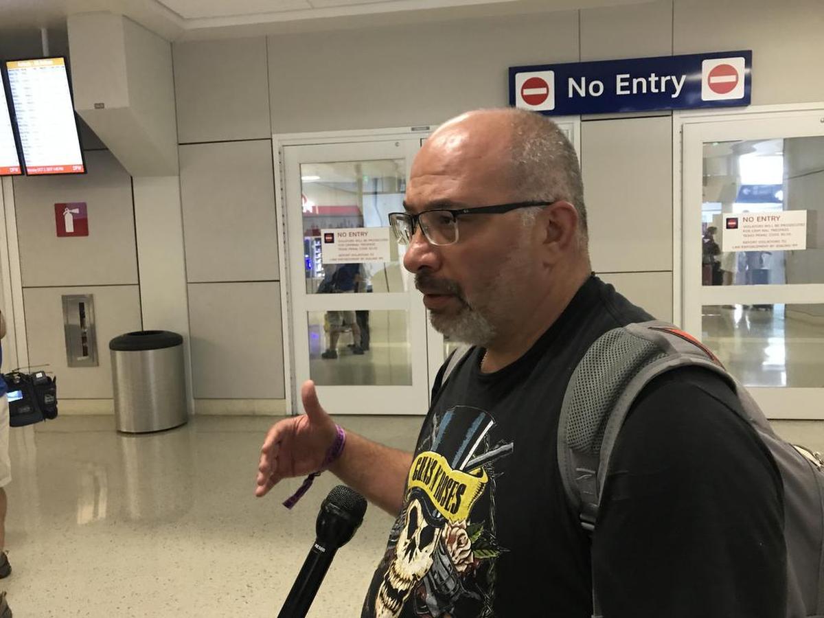 Joe Illiando of Frisco a night of terror when a gunman opened fire during the Route 91 festival in Las Vegas.