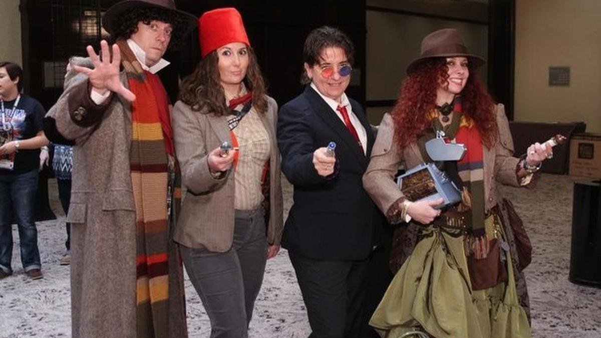 Fans dressed up as their favorite characters for WhoFest 2015.