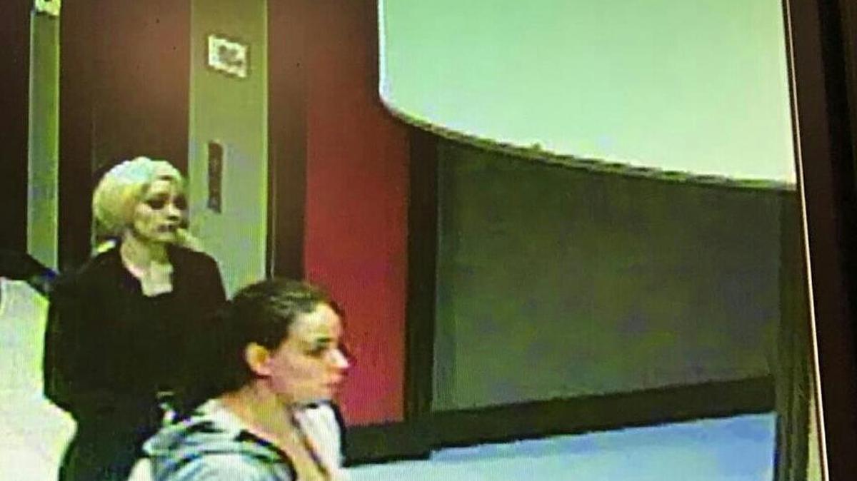 Surveillance video indicated these two women were with the man found dead in a Dallas hotel room.