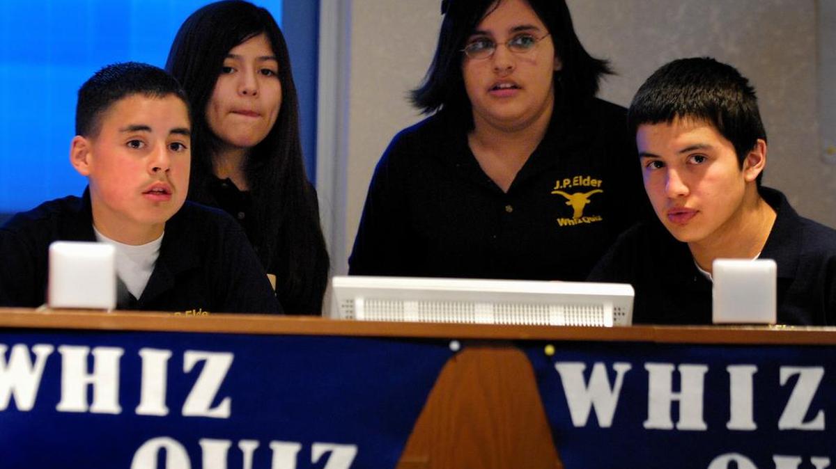 The Fort Worth school district is holding its annual Whiz Quiz competition this week.