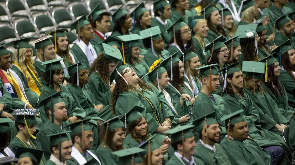 A counselor can see three students in an hour instead of just one under the new online program.
