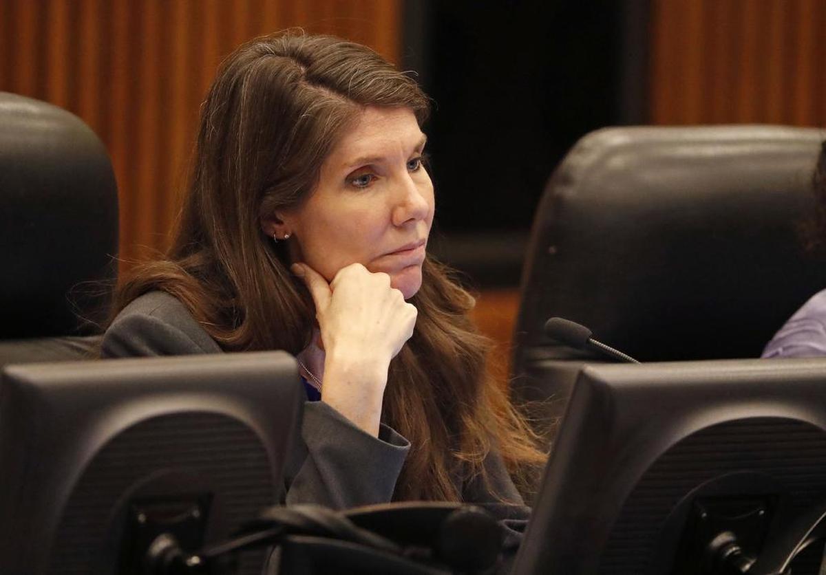 Fort Worth City Council member Ann Zadeh supported devoting property tax revenue to expand bus service.