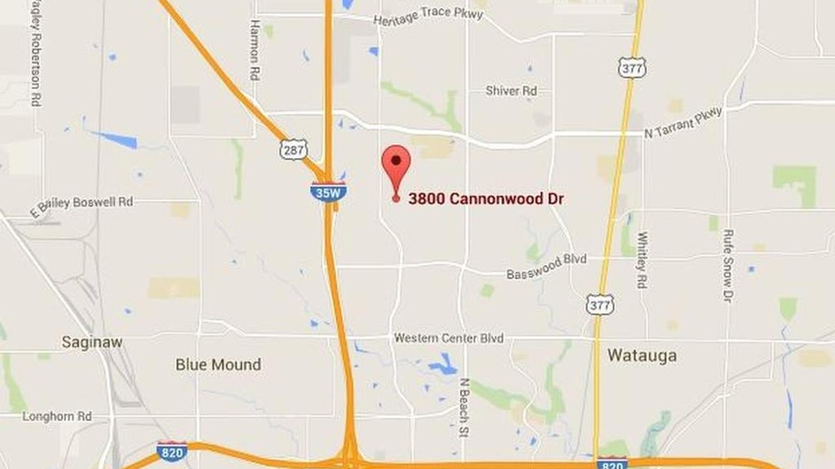 A firefighter was injured at a house fire in the 3800 block of Cannonwood Drive.