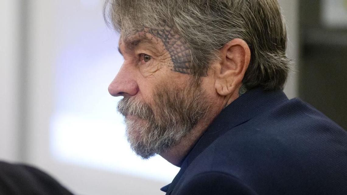 The Fort Worth president of the Bandido motorcycle gang, Howard Wayne Baker, is on trial for calling the shots in the slaying a rival gang member on Tuesday.