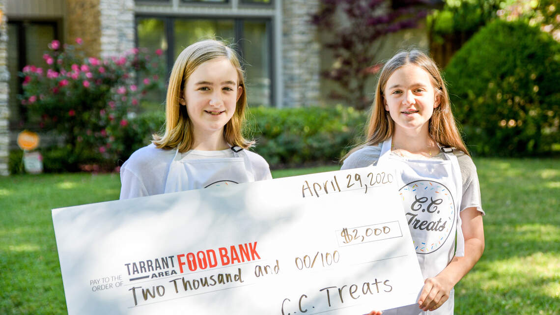 When these Fort Worth twins saw hardship caused by coronavirus, they decided to help