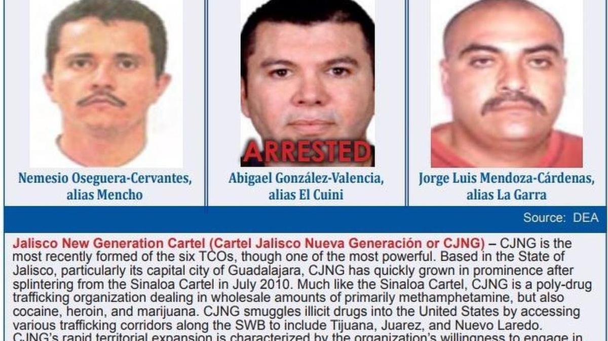 The leaders of the Jalisco New Generation cartel, which has the strongest presence of all cartels in North Texas.