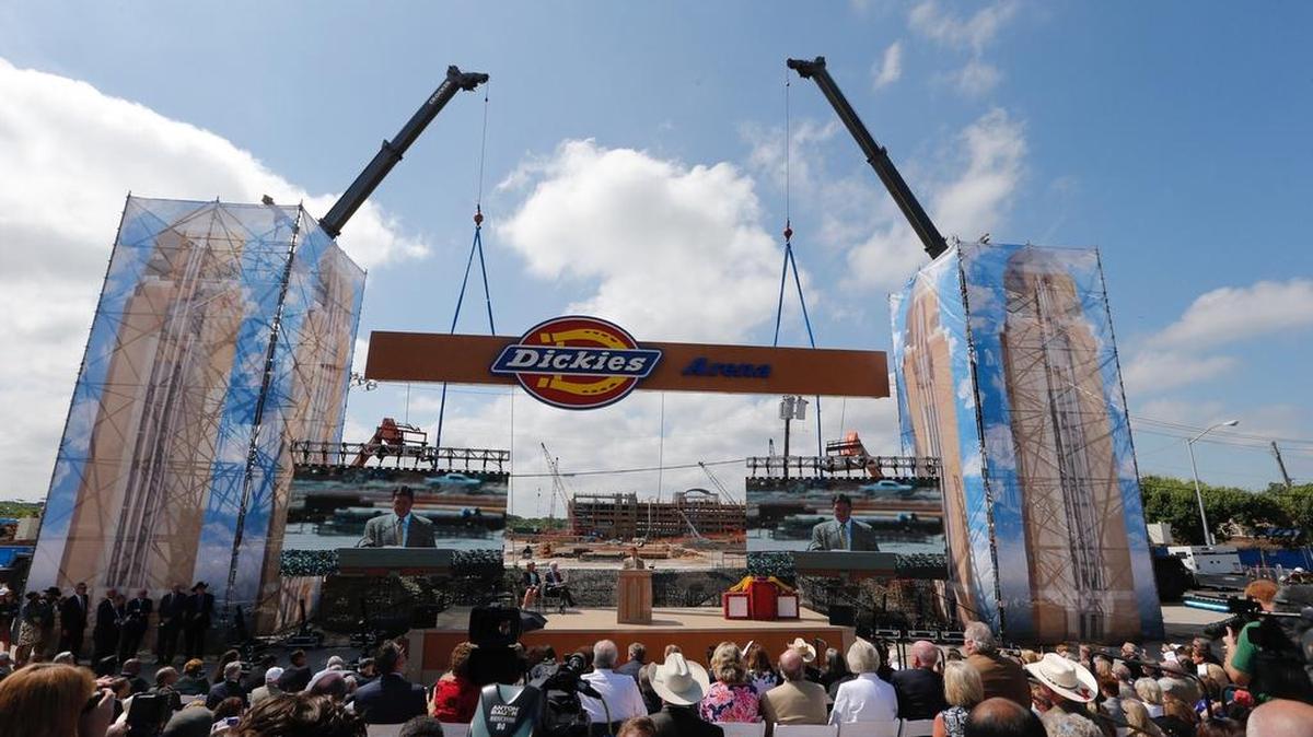 Fort Worth is selling bonds to city and Texas residents to help fund its portion of the Dickies Arena at the Will Rogers Memorial Center.