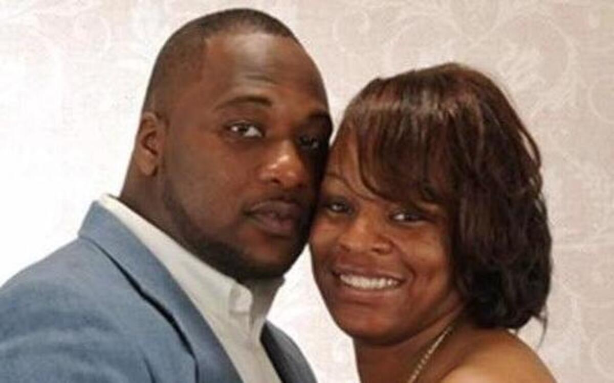 
Taifiq (Tai) Forney, 36, of Forest Hill is shown with his wife, Natasha. Tai Forney died Sunday after he was found wounded in a car on a Fort Worth street. Police have not released many details.
