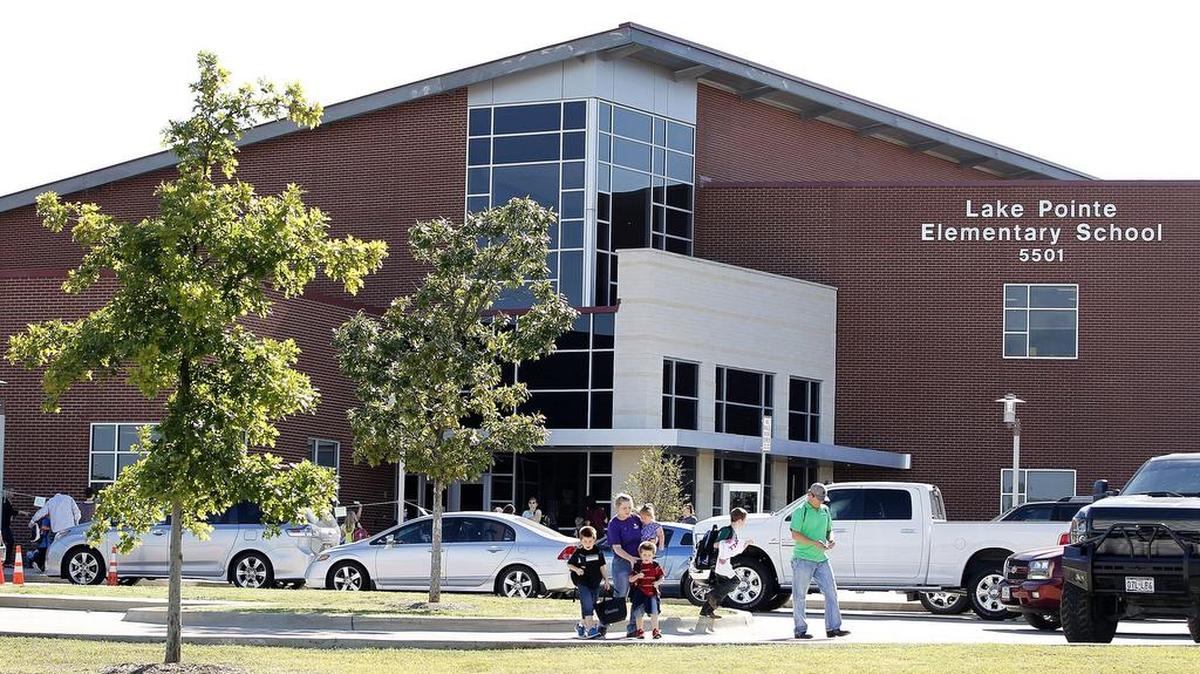 Lake Pointe Elementary School in the Eagle Mountain-Saginaw school district is seen in this file photo. Voters in the fast growing district are considering a $659.1 bond package.