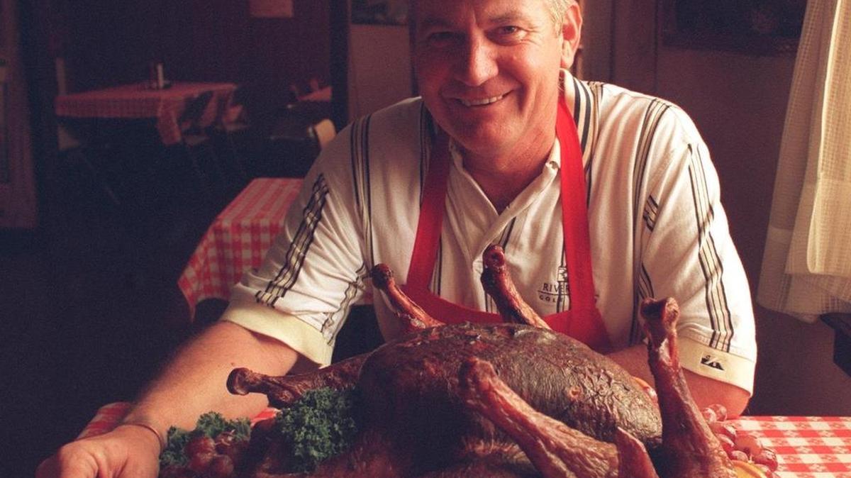 Joe Pat Fieseler used to make the six-legged turkey that was featured on TV broadcasts when the Cowboys play their traditional Thanksgiving Day game at Texas Stadium.