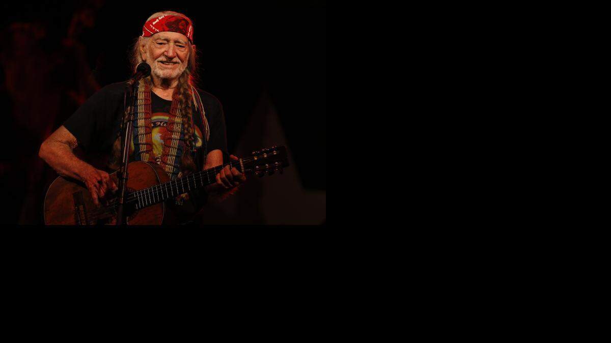 
Willie Nelson performs at John T. Floore Country Store in Helotes, Texas in 2014. 
