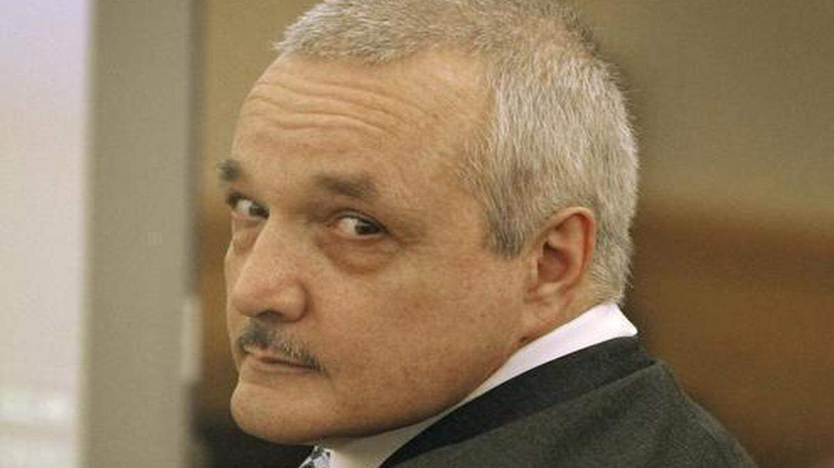 
Defendant John St. Angelo is accused of killing his former wife, Suzanne Parsons, a RE/MAX real estate agent. He was photographed in 396th District Court in Fort Worth on March 24, 2015.
