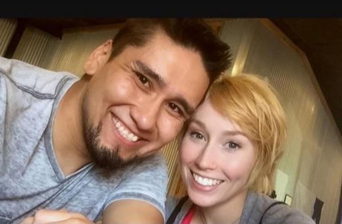 Robert Fabian, 26, left, was convicted on a murder charge in the death of his girlfriend, Zuzu Verk, 21.