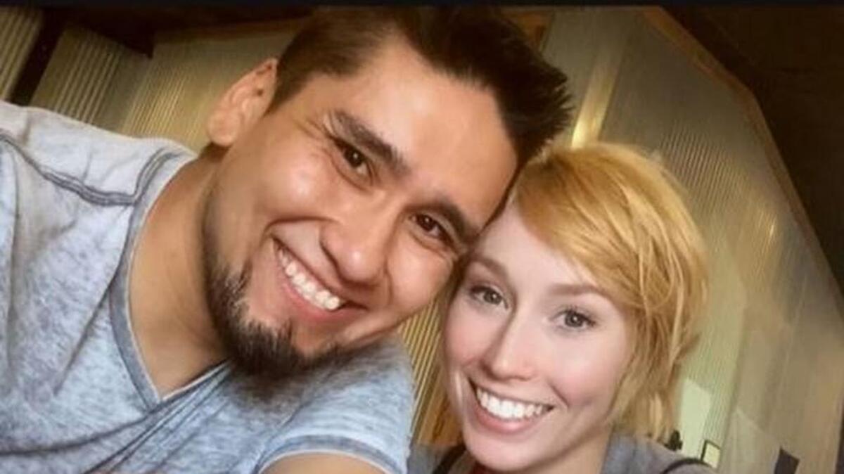 Robert Fabian, 26, left, was indicted on a murder charge in the death of his girlfriend, Zuzu Verk, 21.
