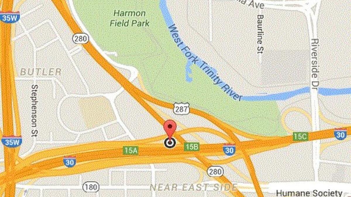 
Two people were injured in a crash at US 287 and Interstate 30 Tuesday night. 
