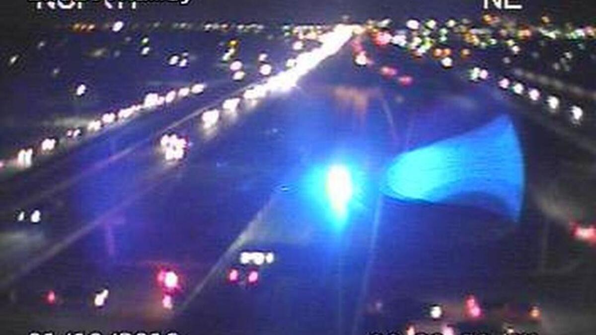 One woman died in a crash on East Loop 820 at Ramey Ave. Sunday night.