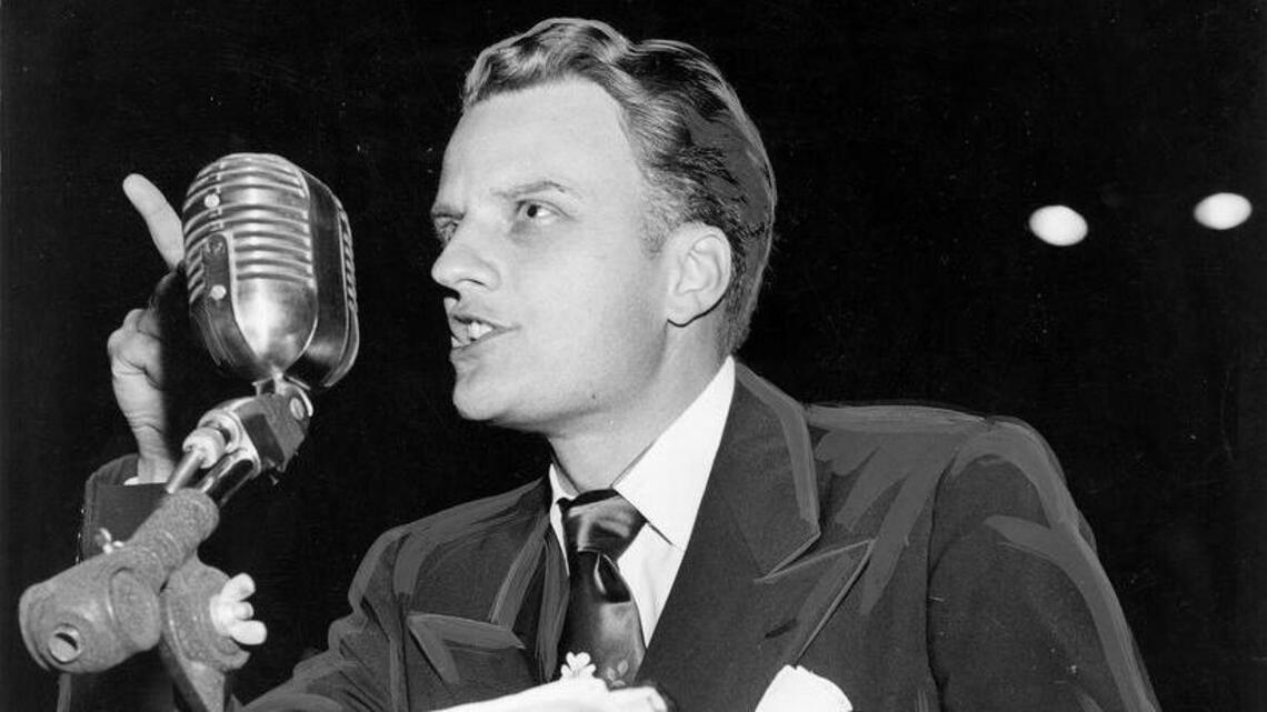 Billy Graham spent a lot of time in DFW, saving souls at TCU and Texas Stadium