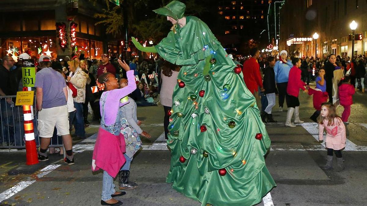 The spirit of Christmas will be in full swing during Sunday’s XTO Energy Parade of Lights in downtown Fort Worth.