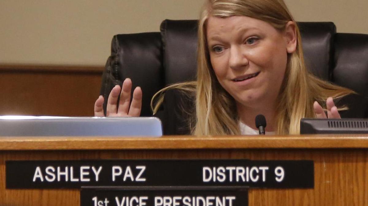 Board member Ashley Paz said “this is something that people need to be aware of.”