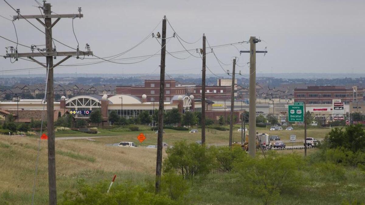 Fort Worth exceeds 800,000, according to recent population estimates. Grown in north Fort Worth can be seen at the Alliance Town Center, which sits across I-35W from the Presidio Shopping Center.
