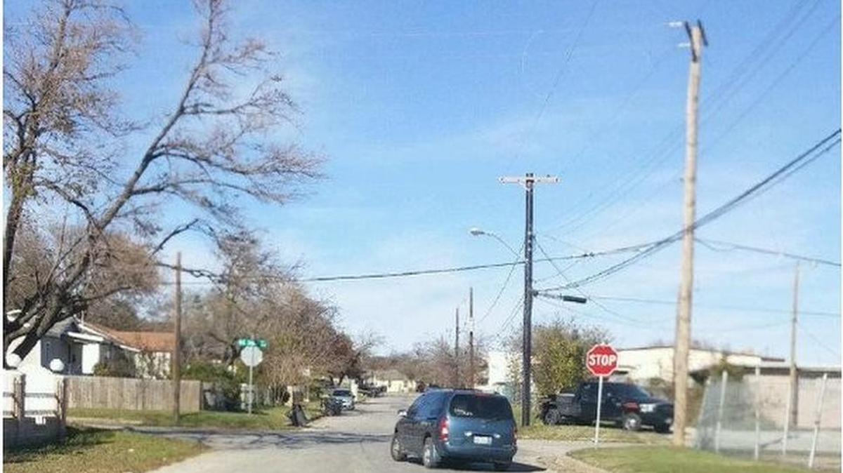 Police say an aggravated robbery suspect was driving this van.