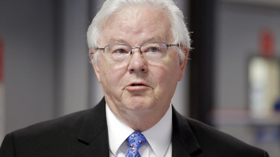 A group of North Texas Republican leaders met with U.S. Rep. Joe Barton on Monday night and urged him not to run for re-election.