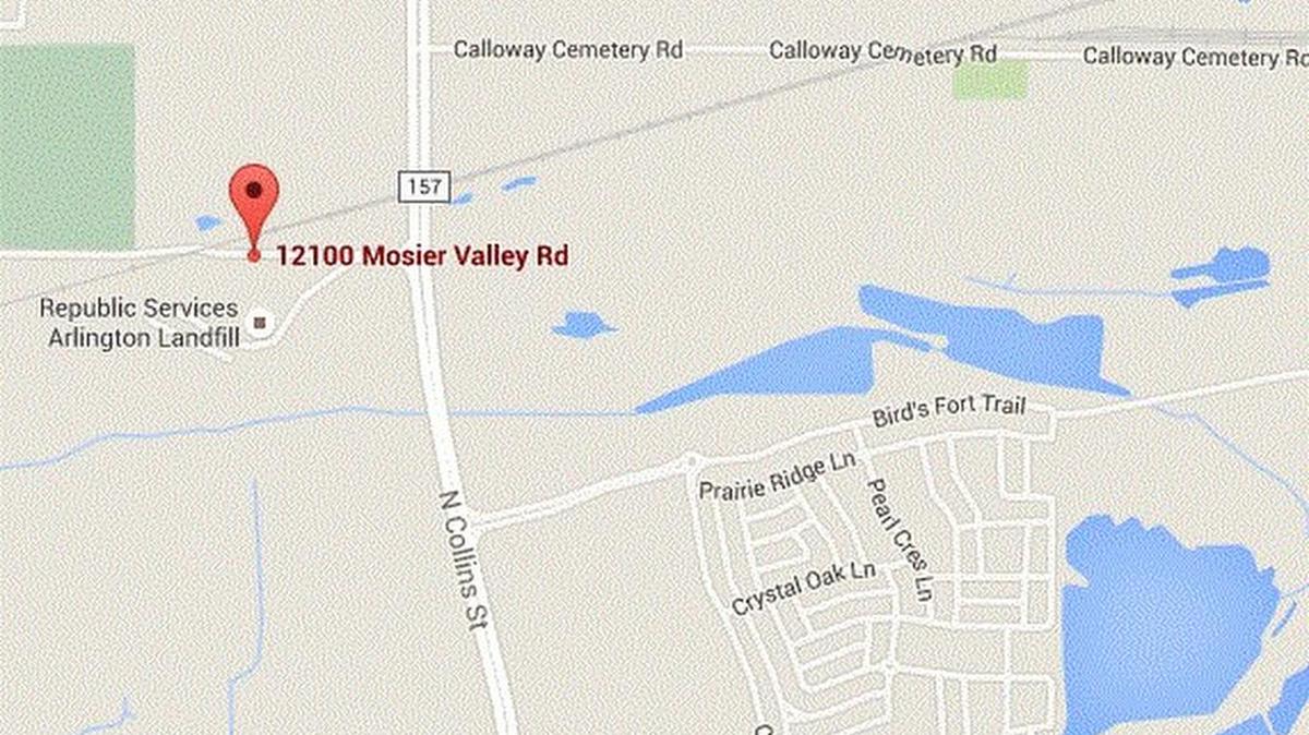 Two men were hospitalized after they were hit in their pickup truck near the Mosier Valley and Highway 157 intersection.