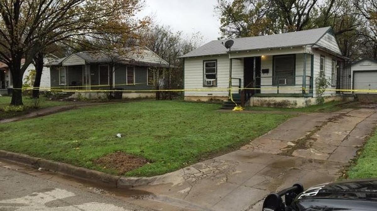2012 Daniel St. in Fort Worth, where Alton Young was found dead of a gunshot wound Monday.